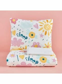 Bestes Angebot ✔️ Heimtextilien BELLA MAISON 3tlg. Bettwäsche-Set "Ella" In Bunt Günstig Kaufen 🔔 -bella-maison Verkaufsladen bella maison 3tlg bettwasche set ella in bunt 3