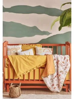 Besorgen 🎁 Heimtextilien BELLA MAISON Baby-Bettwäsche Brenta In Mustard Yellow Günstig Kaufen 😉