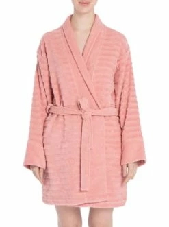 Budget ⭐ BELLA MAISON Bademantel "Marne" In Rosa Günstig Kaufen 🛒