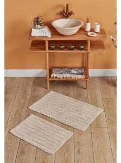 Beste Bewertungen von 🧨 BELLA MAISON Badematte-Set Etna In Ecru Günstig Kaufen ❤️