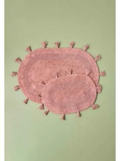 Großhandel 😉 BELLA MAISON Badematten Im 2er Set Efroze In Blass Rosa Günstig Kaufen ✨ -bella-maison Verkaufsladen bella maison badematten im 2er set efroze in blass rosa 2