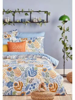 Rabatt 🧨 Heimtextilien BELLA MAISON Bettwasche Audrey In Blue Günstig Kaufen 🤩 -bella-maison Verkaufsladen bella maison bettwasche audrey in blue 2