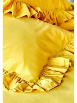 Auslauf 😀 Heimtextilien BELLA MAISON Bettwasche Brenta In Mustard Yellow Günstig Kaufen 🛒 -bella-maison Verkaufsladen bella maison bettwasche brenta in mustard yellow 9