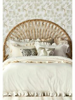 Beste Bewertungen von 🔥 Heimtextilien BELLA MAISON Bettwasche Brenta In Off-white Günstig Kaufen 🎁