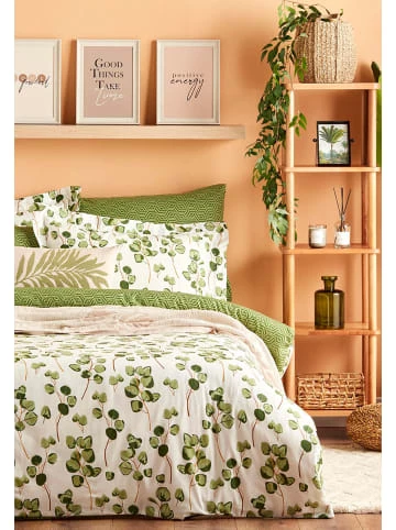 Auslauf ❤️ Heimtextilien BELLA MAISON Bettwäsche Eucalyptus In Green Günstig Kaufen 🎉 2 Auslauf ❤️ Heimtextilien BELLA MAISON Bettwäsche Eucalyptus In Green Günstig Kaufen 🎉 – Bild 2