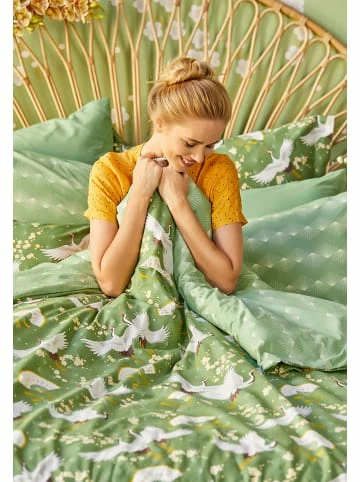 Bester Verkauf ⌛ Heimtextilien BELLA MAISON Bettwäsche Set 100% Baumwolle, Renforce In Grün Günstig Kaufen 🛒 4 Bester Verkauf ⌛ Heimtextilien BELLA MAISON Bettwäsche Set 100% Baumwolle, Renforce In Grün Günstig Kaufen 🛒 – Bild 4