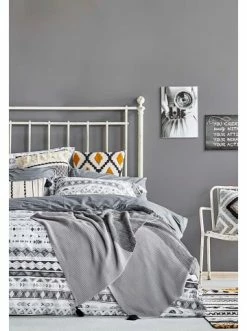 Bester Verkauf ⌛ Heimtextilien BELLA MAISON Bettwäsche-Set (2-tlg.) Glen In Schwarz Günstig Kaufen 💯