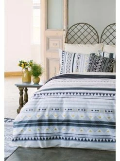 Bestes Angebot 💯 Heimtextilien BELLA MAISON Bettwäsche-Set (2-tlg.) West In Schwarz Günstig Kaufen 😍