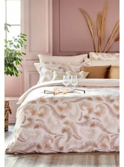 Bestes Angebot 🛒 Heimtextilien BELLA MAISON Bettwäsche-Set Feather In Beige Günstig Kaufen ❤️