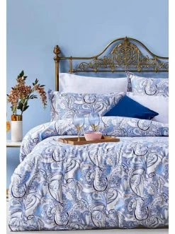 Angebote 💯 Heimtextilien BELLA MAISON Bettwäsche Set In Blau Günstig Kaufen 🧨