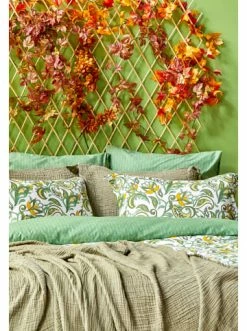 Schlussverkauf 💯 Heimtextilien BELLA MAISON Bettwäsche Set In Grün Günstig Kaufen 😉