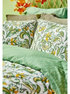 Schlussverkauf 💯 Heimtextilien BELLA MAISON Bettwäsche Set In Grün Günstig Kaufen 😉 -bella-maison Verkaufsladen bella maison bettwasche set in grun 6