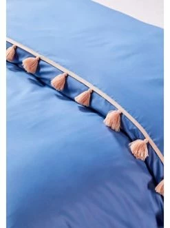 Blitzangebot ❤️ Heimtextilien BELLA MAISON Bettwäsche Set Tanora In Blau Günstig Kaufen 🔥 -bella-maison Verkaufsladen bella maison bettwasche set tanora in blau 3