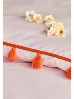 Großhandel 😀 Heimtextilien BELLA MAISON Bettwäsche Set Tanora In Lachs Günstig Kaufen 🧨 -bella-maison Verkaufsladen bella maison bettwasche set tanora in lachs 3