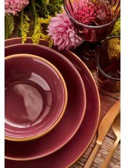 Großhandel ❤️ Küche BELLA MAISON Dessertteller Allure In Dusky Pink Günstig Kaufen 🤩 -bella-maison Verkaufsladen bella maison dessertteller allure in dusky pink 5