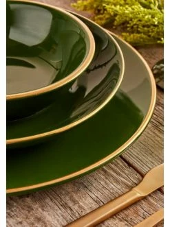 Angebote ❤️ Küche BELLA MAISON Dessertteller Allure In Khaki Günstig Kaufen 👍 -bella-maison Verkaufsladen bella maison dessertteller allure in khaki 5