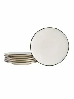 Auslauf 🌟 Küche BELLA MAISON Dessertteller Allure In White-green Günstig Kaufen 😉