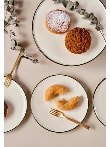 Auslauf 🌟 Küche BELLA MAISON Dessertteller Allure In White-green Günstig Kaufen 😉 6 Auslauf 🌟 Küche BELLA MAISON Dessertteller Allure In White-green Günstig Kaufen 😉 – Bild 6