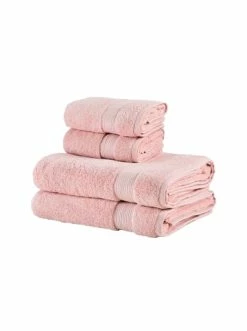 Besorgen ✨ Bad BELLA MAISON Handtuch-Set Premium In Rosa Günstig Kaufen 😉