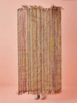 Angebote ✨ Heimtextilien BELLA MAISON Kurzflor-Teppich "Lena" In Hellbraun - (L)150 X (B)80 Cm Günstig Kaufen 😍