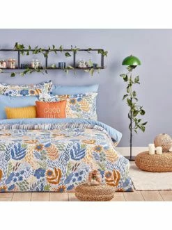 Billig 😀 Heimtextilien BELLA MAISON Renforcé-Bettwäsche-Set "Audrey" In Hellblau Günstig Kaufen 😉