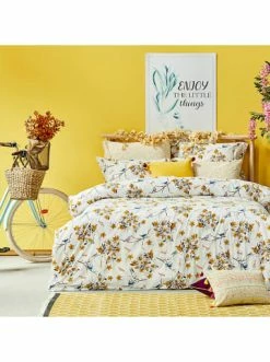 Rabatt 👏 Heimtextilien BELLA MAISON Renforcé-Bettwäsche-Set "Merlin" In Gelb Günstig Kaufen ✨