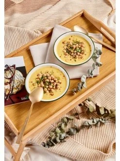 Budget 😉 Küche BELLA MAISON Schüssel Allure In White-green Günstig Kaufen 🤩 -bella-maison Verkaufsladen bella maison schussel allure in white green 2