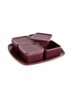 Großhandel 🛒 Küche BELLA MAISON Servierplatten Allure In Dusky Pink Günstig Kaufen 🌟