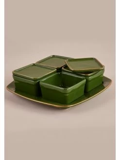 Bestes Angebot 🔥 Küche BELLA MAISON Servierplatten Allure In Khaki Günstig Kaufen ✔️ -bella-maison Verkaufsladen bella maison servierplatten allure in khaki 2