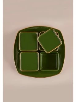 Bestes Angebot 🔥 Küche BELLA MAISON Servierplatten Allure In Khaki Günstig Kaufen ✔️ -bella-maison Verkaufsladen bella maison servierplatten allure in khaki 4