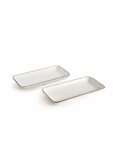 Beste Bewertungen von 🎁 Küche BELLA MAISON Servierplatten Allure In White-green Günstig Kaufen 🛒