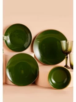 Am billigsten 🤩 Küche BELLA MAISON Servierschüssel Allure In Khaki Günstig Kaufen 🤩 -bella-maison Verkaufsladen bella maison servierschussel allure in khaki 2