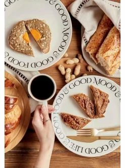 Rabatt 🔔 Küche BELLA MAISON Speiseteller 6-teilig Motto In Black-white Günstig Kaufen ⭐ -bella-maison Verkaufsladen bella maison speiseteller 6 teilig motto in black white 3