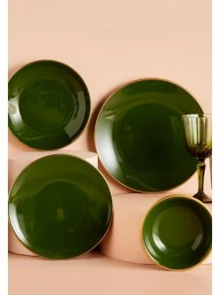 Großhandel 🤩 Küche BELLA MAISON Speiseteller Allure In Khaki Günstig Kaufen 🔥 -bella-maison Verkaufsladen bella maison speiseteller allure in khaki 2