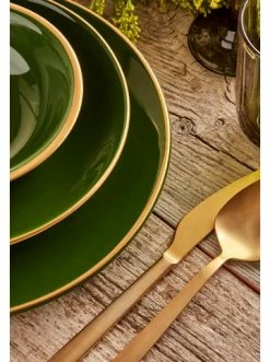 Großhandel 🤩 Küche BELLA MAISON Speiseteller Allure In Khaki Günstig Kaufen 🔥 -bella-maison Verkaufsladen bella maison speiseteller allure in khaki 5