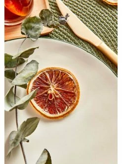 Aktion 🎉 Küche BELLA MAISON Speiseteller Allure In White-green Günstig Kaufen 🛒 -bella-maison Verkaufsladen bella maison speiseteller allure in white green 4