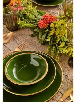 Budget 😀 Küche BELLA MAISON Suppenteller Allure In Khaki Günstig Kaufen 👏 -bella-maison Verkaufsladen bella maison suppenteller allure in khaki 7