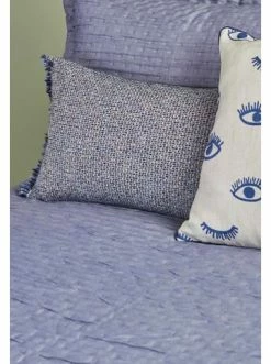 Angebote 🤩 Heimtextilien BELLA MAISON Tagesdecke Mia In Dark Blue Günstig Kaufen 😉 -bella-maison Verkaufsladen bella maison tagesdecke mia in dark blue 2
