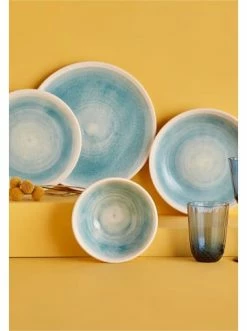 Blitzangebot 🌟 Küche BELLA MAISON Teller (Set, 6-tlg.) Pure In Blue Günstig Kaufen 😍 -bella-maison Verkaufsladen bella maison teller set 6 tlg pure in blue 5