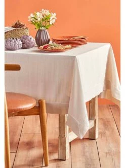 Bester Verkauf 🎁 Küche BELLA MAISON Tischdecke Basic In Puder Günstig Kaufen 👏 -bella-maison Verkaufsladen bella maison tischdecke basic in puder 6