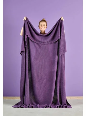 Blitzangebot 👏 Heimtextilien BELLA MAISON Wohndecke Fabio In Lila Günstig Kaufen 🔥 2 Blitzangebot 👏 Heimtextilien BELLA MAISON Wohndecke Fabio In Lila Günstig Kaufen 🔥 – Bild 2