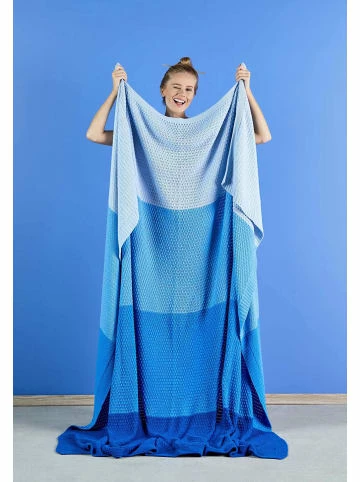 Bester Verkauf 🛒 Heimtextilien BELLA MAISON Wohndecke Romano In Blau Günstig Kaufen ✨ 2 Bester Verkauf 🛒 Heimtextilien BELLA MAISON Wohndecke Romano In Blau Günstig Kaufen ✨ – Bild 2